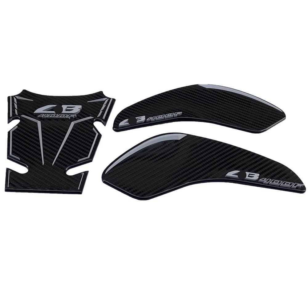Motorcycle Fuel Tank Sticker Motorcycle Fuel Tank Cap Sticker Pad Traction Decal for CB400F CB400 CB 400F CB400 F Tank Cover Protect Motorbike