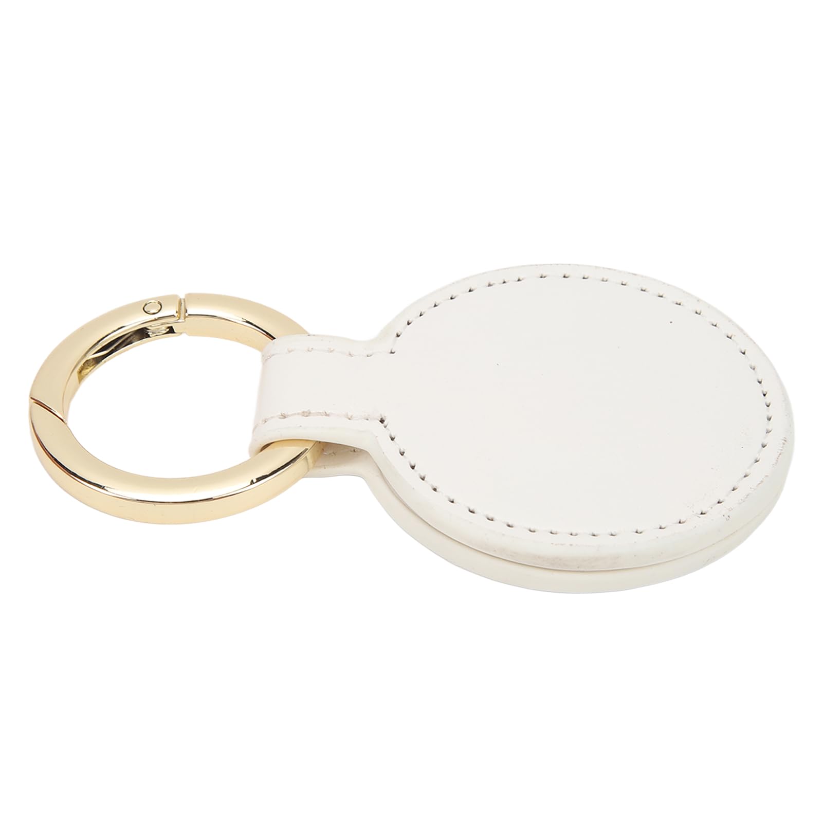 elbme ELBME® PU Leather Hat Clip, Fashionable Round Magnetic Hat Clip Enough Magnetic Force Portable for Camping for Travel (White)-picture-22