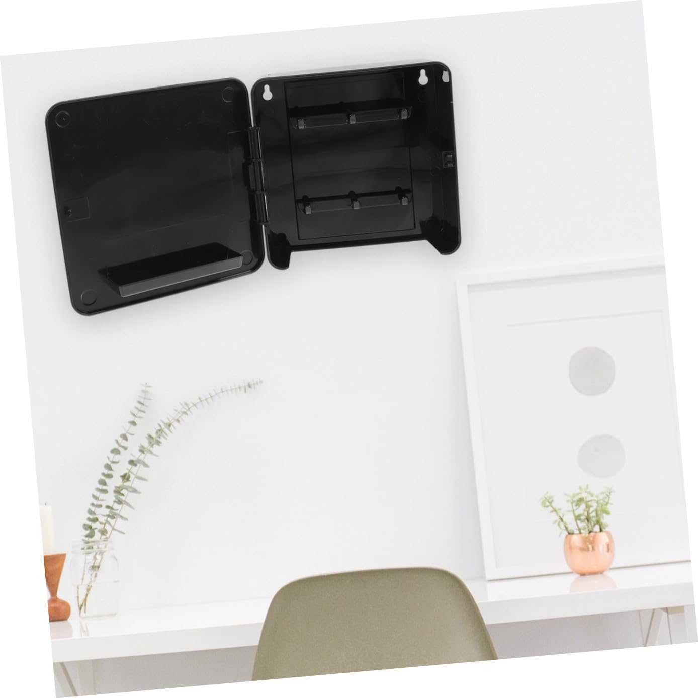 GALPADA Portachiavi da Muro Magnetico in Plastica, Design Moderno, senza Installazione, per Ingresso e Negozio di Fiori