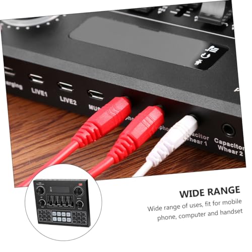 Changeur de voix portable batterie 1200mah pour diffusion en direct fluide