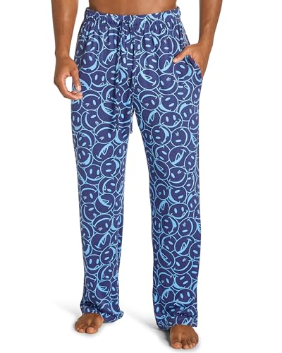 JOE BOXER Sleepwear Mens Pajama Pants, Yummy Jersey Printed Mens Sleep Pants with Pockets, Soft PJ Bottoms