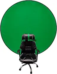 Fundo Fotográfico Estúdios Chroma Key Verde 142cm Portátil Para Home Office Streaming e Gravações com Bolsa T-Photo