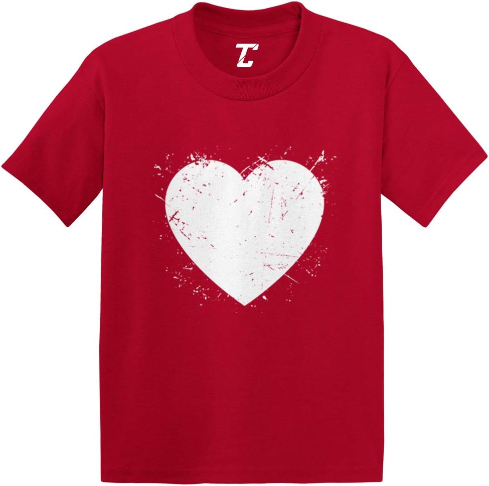 Distressed Heart - Valentine Love Infant/Toddler Cotton Jersey T-Shirt