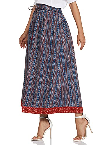 Image of Amazon Brand - Myx Cotton A-Line Skirt