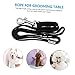 Milisten 2pcs Pet Grooming Rope Bracket Double Dog Leash Two Loop for Pet Beauty and Bathing