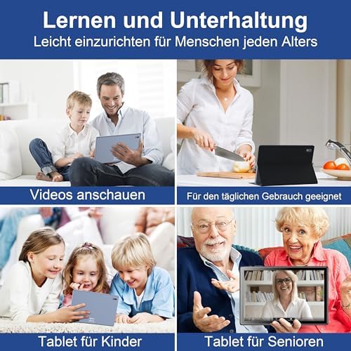7. Bild von BYYBUO Smartpad A10 Tablet 10,1 Zoll Android 11 Tablets, 32 GB ROM Quad-Core-Prozessor 5000MAH Batterie, 1280x800 IPS HD Touchscreen 5MP+8MP Kamera, Bluetooth, WiFi, GPS Tablets Prime 10 + Zoll