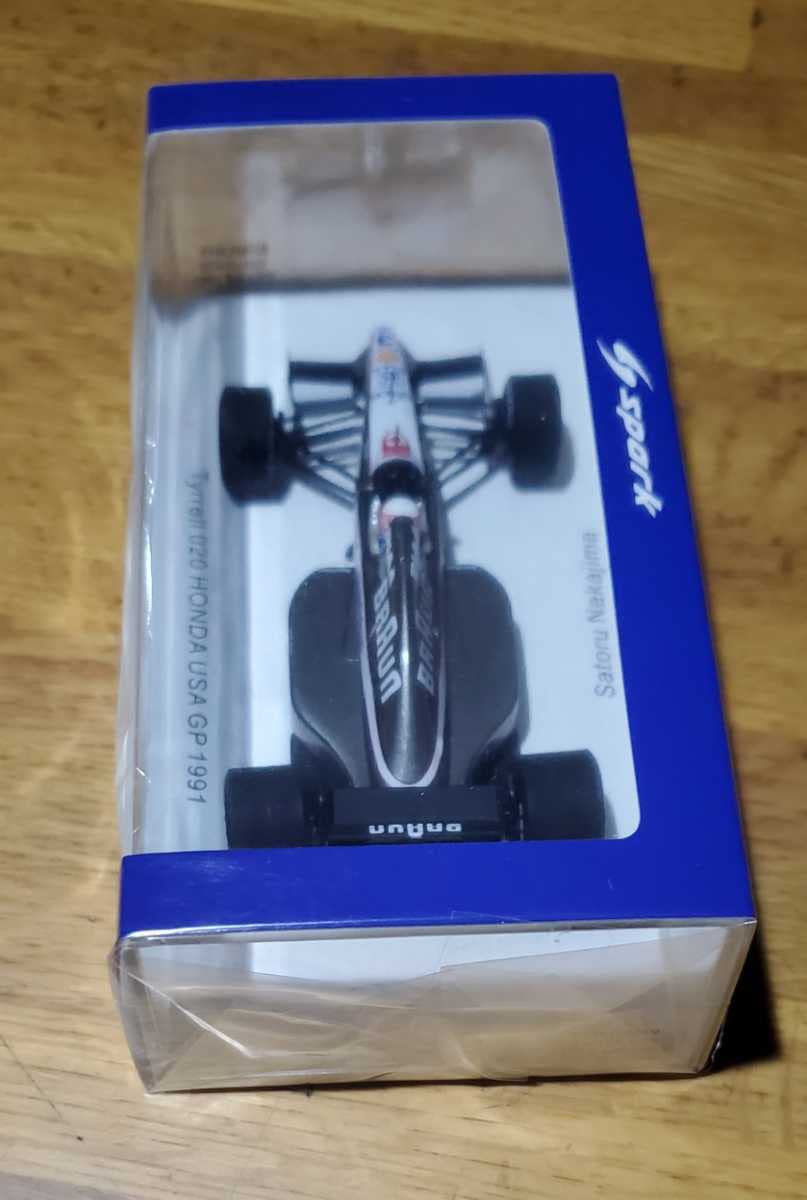Amazon | スパーク 1/43 ティレル ミニカー 020 中嶋悟 アメリカ