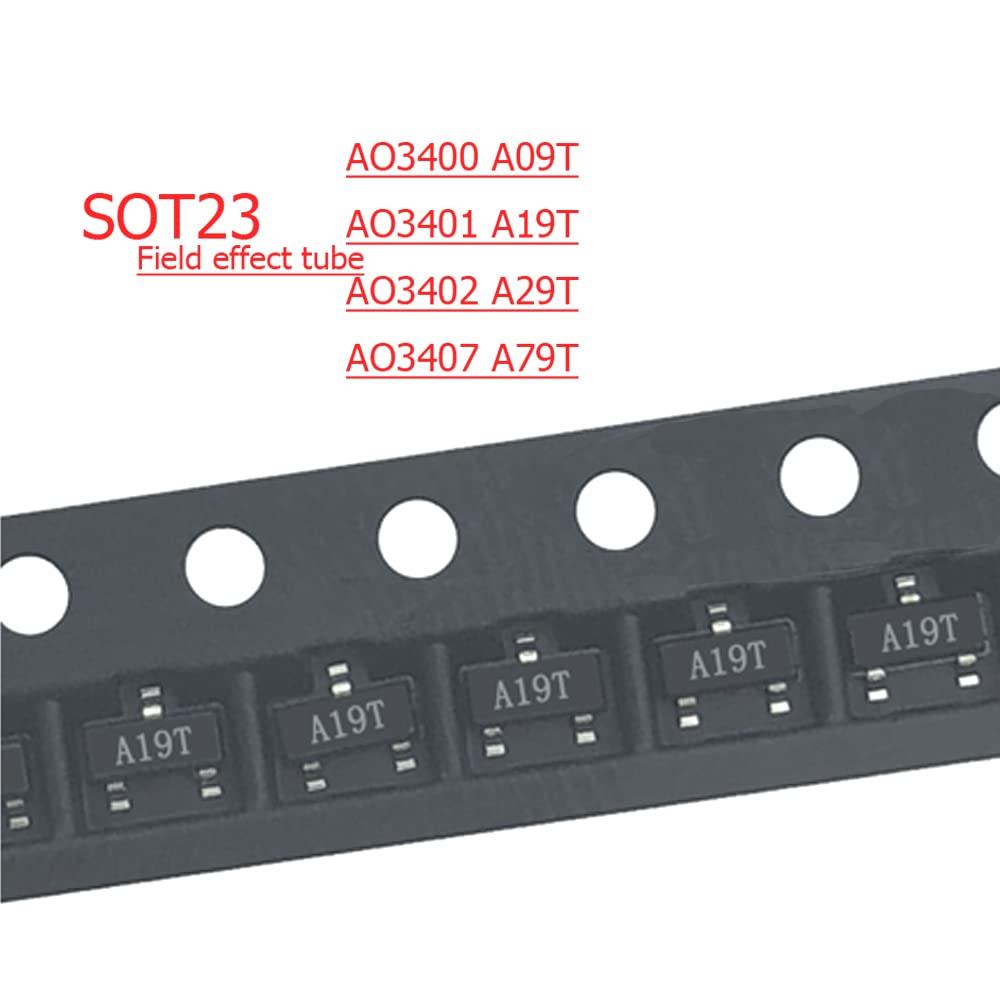 50PCS/LOT AO3400 A09T AO3401 A19T AO3402 A29T AO3407 A79T SMD Transistor,AO3400 A09T