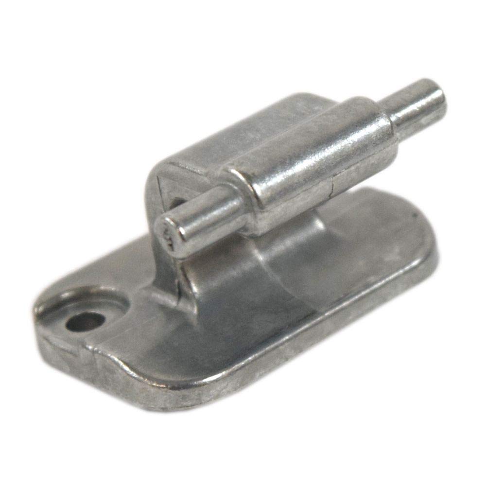 Dryer Door Hinge Replacement MEF62782201 - Compatible With LG & Kenmore Elite Front Load Dryers, Stainless Steel