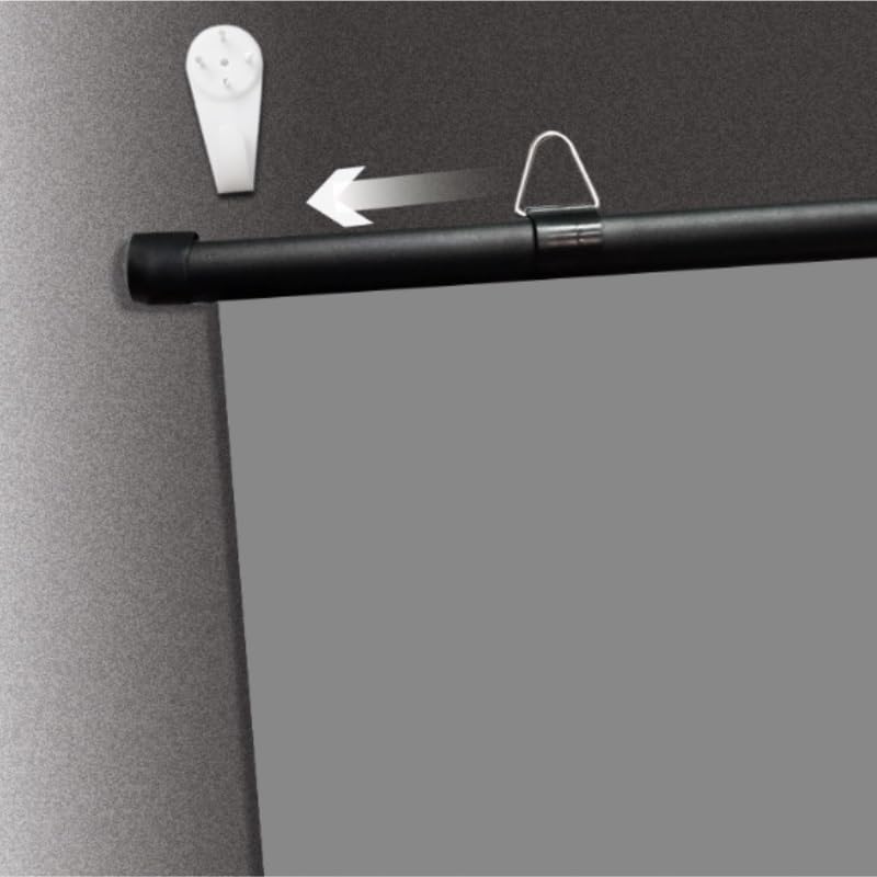 Schermo di proiezione a parete con supporto portatile ad alta definizione for l'home theater, l'ufficio e l'esterno(84 inch)