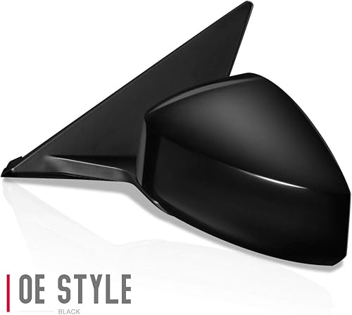 Miniatura 2 de DNA Motoring OEM-MR-NI1320209 Estilo de fábrica Powered+Heated Espejo de puerta lateral izquierdo compatible con 03-09 Nissan 350Z