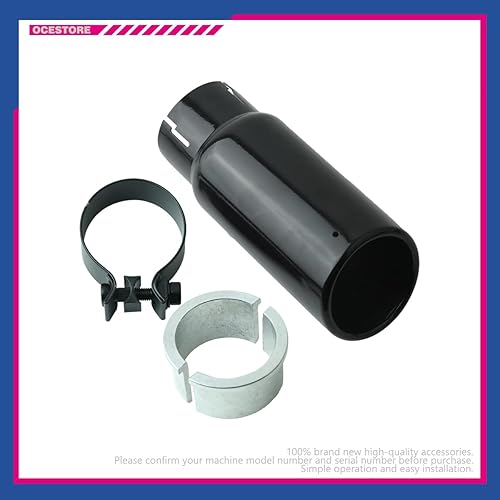 Miniatura 2 de OCESTORE Punta trasera negra cromada Ex PT932-35180-02 compatible con Tacoma PT9323518002 2005-2022