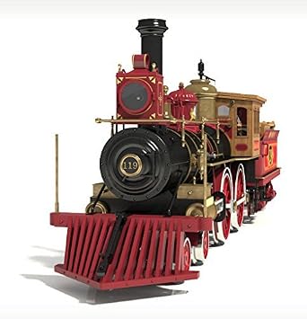 Occre Rogers Union Pacific 119 Wild West Locomotive 132 Scale Model Train Kit