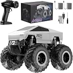 JSCARES RC Car Kids Toys for Ages 6+, Remote Control Car Waterproof Monster Truck, Amphibious 4WD All Terrain Off-Road Pickup, 1:16 Scale, 2.4GHZ Vehicles, Boys Christmas Kids Birthday Gift