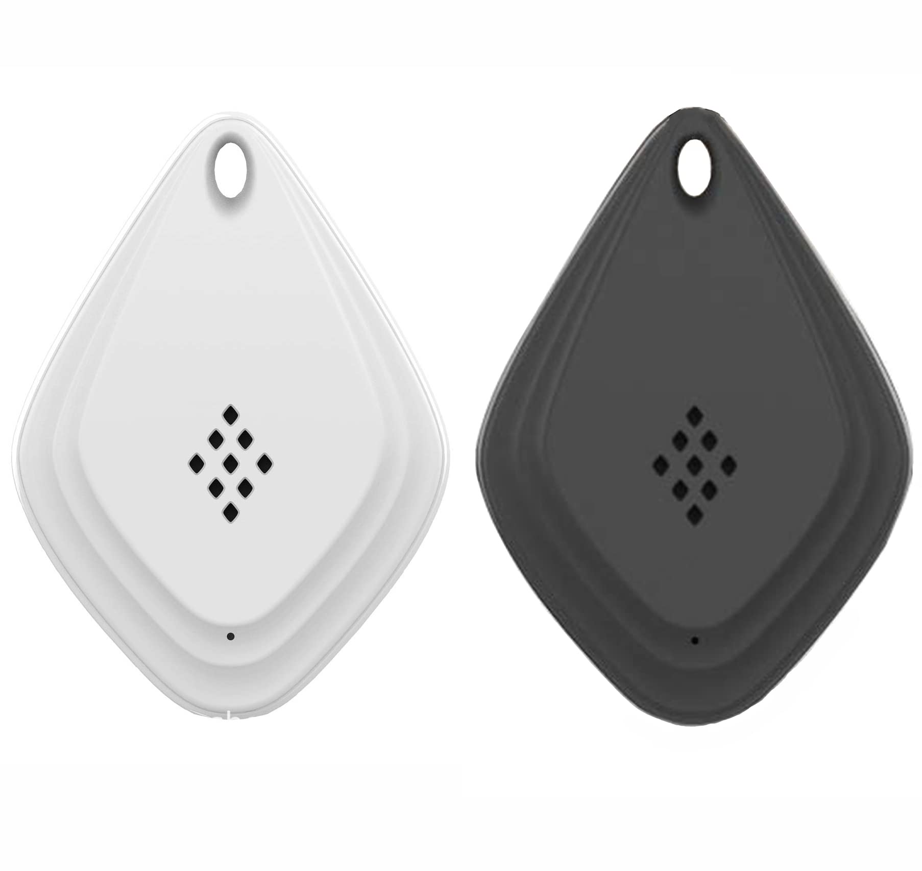 KASTWAVE 2pcs portable insect repellent, outdoor intelligent frequency conversion mosquito repellent for mosquitoes, mice, insects, ants, cockroaches (Black and white)