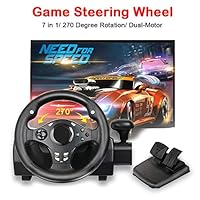 Algopix Similar Product 19 - Game Steering Wheel DualMotor Sport