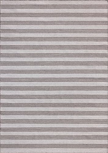 Image of Loloi Magnolia Home Charlie Silver /Bark 5'-0 inch x 7'-6 inch Area Rug