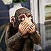 TCIUXYQ 3 Monkey Statues-Hear No Evil See No Evil Speak No Evil 3 Wise Monkeys Sculpture for Home Decorations,Large Monkey Statue Office Decor for Men,Decoration Ornaments for Living Room,Shelf