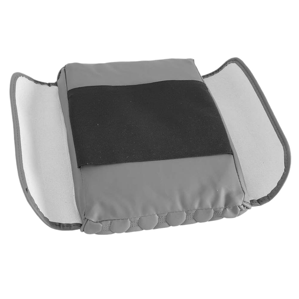Fodera per cuscino per box bracciolo console centrale per auto, protezione per tappetino con tasche laterali, compatibile con universale