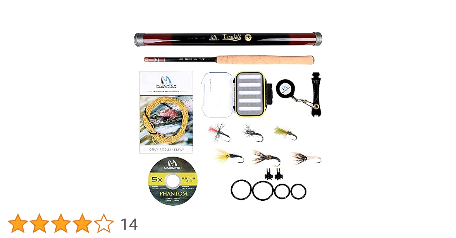 M MAXIMUMCATCH Maxcatch Tenkara rod テンカラロッド 渓流竿