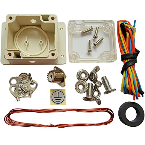 Radio Antennas Balance Amateur DIY HAM Equipment 1-30Mhz Shortwave Radio Balun Kits NXO-100 Magnetic, White - Image 2