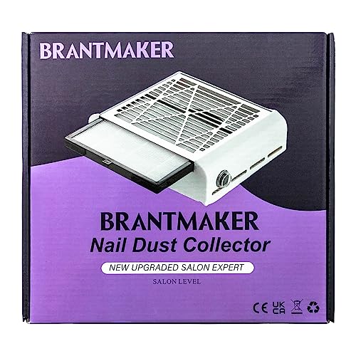 Brantmaker NAIL-WHITE-US Dust Collector With Brush And 2 Reusable Filters thumb #6