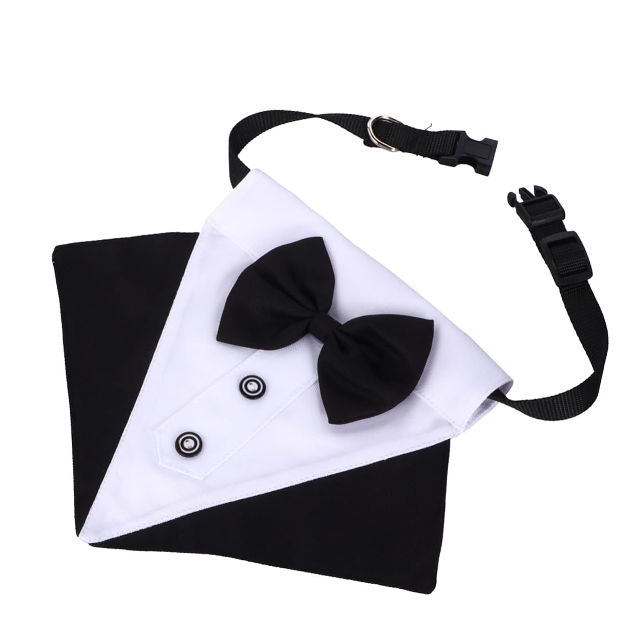 Beaupretty 3ensembles Bandana Triangulaire pour Chien Écharpe Stylée avec Nœud pour Événements Extérieurs Et Fêtes