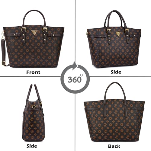 Image of Lavie Signature Women's LS Montreal Tote Bag for Women | Tote Handbag for Work | Ladies purse | Stylish Shoulder Bag | Gift for Women