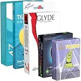  kondomotheke® Special Tight Pack A5 – 5 x Condones, ancho 47-49mm (Amor, Glyde, My.Size, RFSU, Ritex)