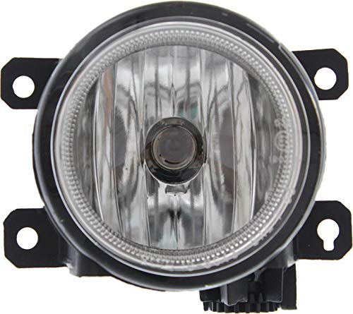 Evan-Fischer Front Fog Light Assembly Compatible with 2013-2015 Honda Civic (Accord Cpe)/(Civic 2.4L Eng Sdn) Driver Side