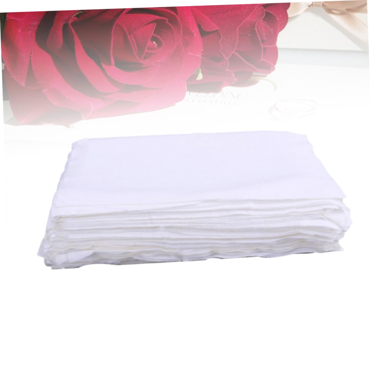 Paño Pulgadas Poliéster 6x6 Blanco de Antiestático 100 Piezas | Absorbente sin Polvo, para Gafas y Televisiones, Uso en Fabricación Óptica E Industria