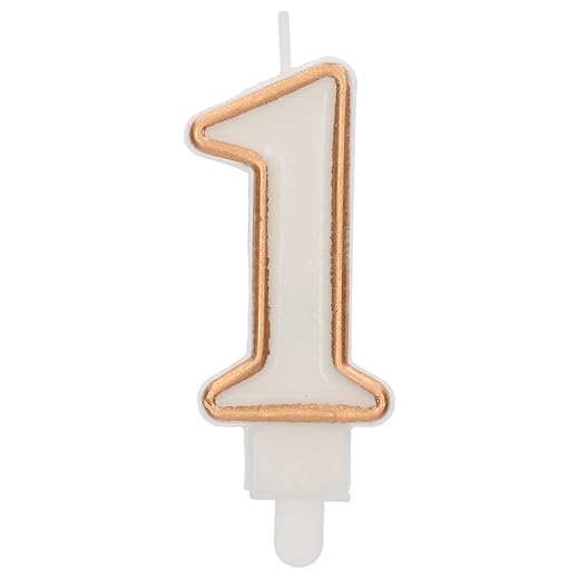 Folat 24151 Cake Candle Simply Chic – Gold