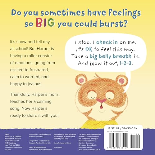 Harper Handles Big Feelings: Lessons for Littles on Anger, Worry, Frustration, and Other Emotions