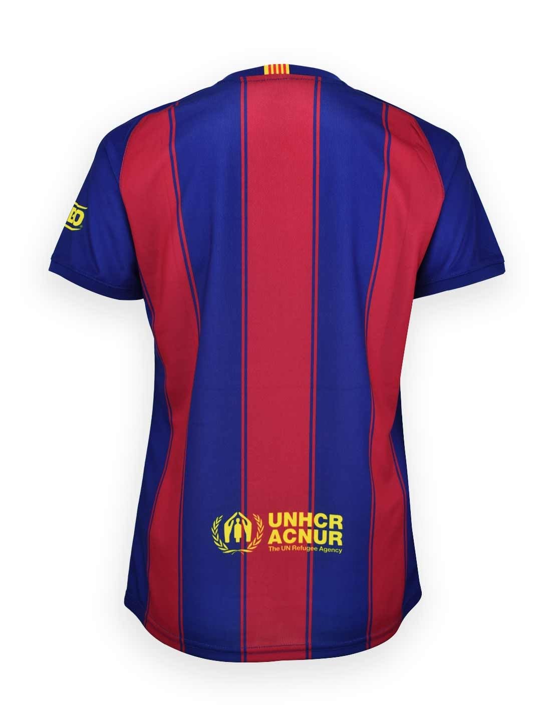 FCB Camiseta FC Barcelona 1a equipación 25-26 para Mujer - Réplica Oficial - 2