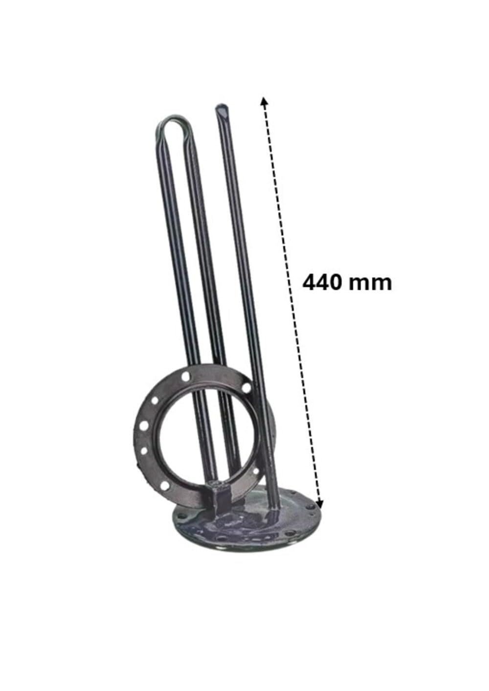 Recamania Portavainas + Junta + Anodo para Termo para FAGOR, para Aspes, para Edesa | Medidas portavainas: 440mm, junta ∅ 165mm, ánodo ∅ 22x440mm