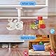 iKALULA 11 Stück Spielzeugblocker für Möbel, Spielzeugblocker Couch, Transparente Spielzeugblocker, Spielzeug Blocker Unter Sofa mit Klebeband für Sofa Bett, Haustier-Prallplatte(40cm*8cm)