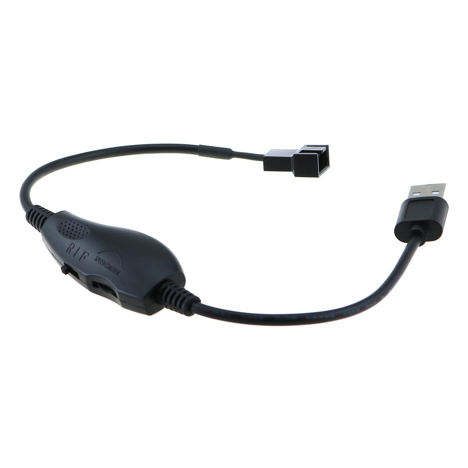 TAODAN USB 5V to 12V 4 Pin Fan Adapter Controller PC Cooling Fan Maximum Output 8W Electronics Computers Accessories Internal Components