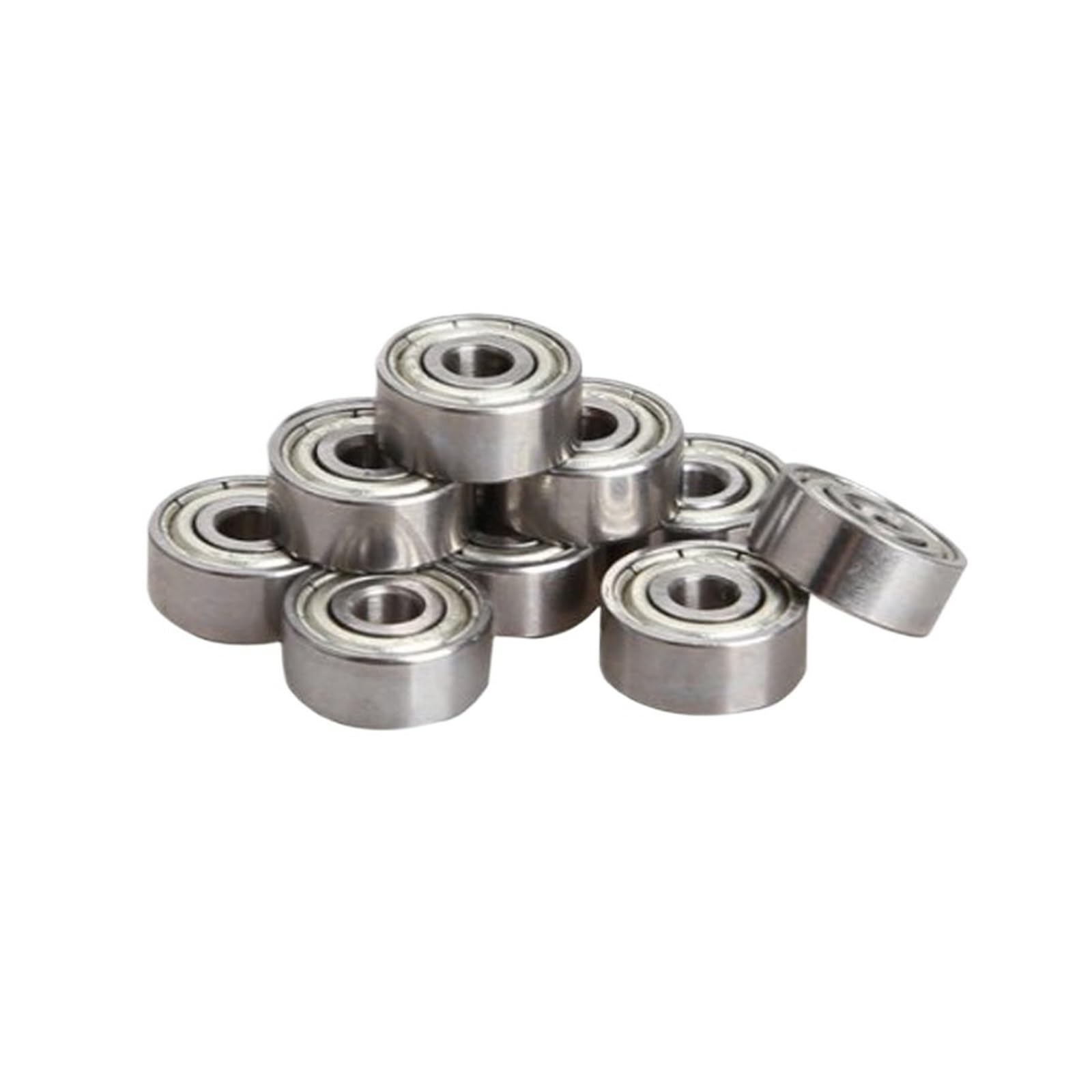 10 Piezas Cojinete 606 606Z 606ZZ 6x17x6 Cojinetes de Bolas en Miniatura Blindados Cojinete de Bolas