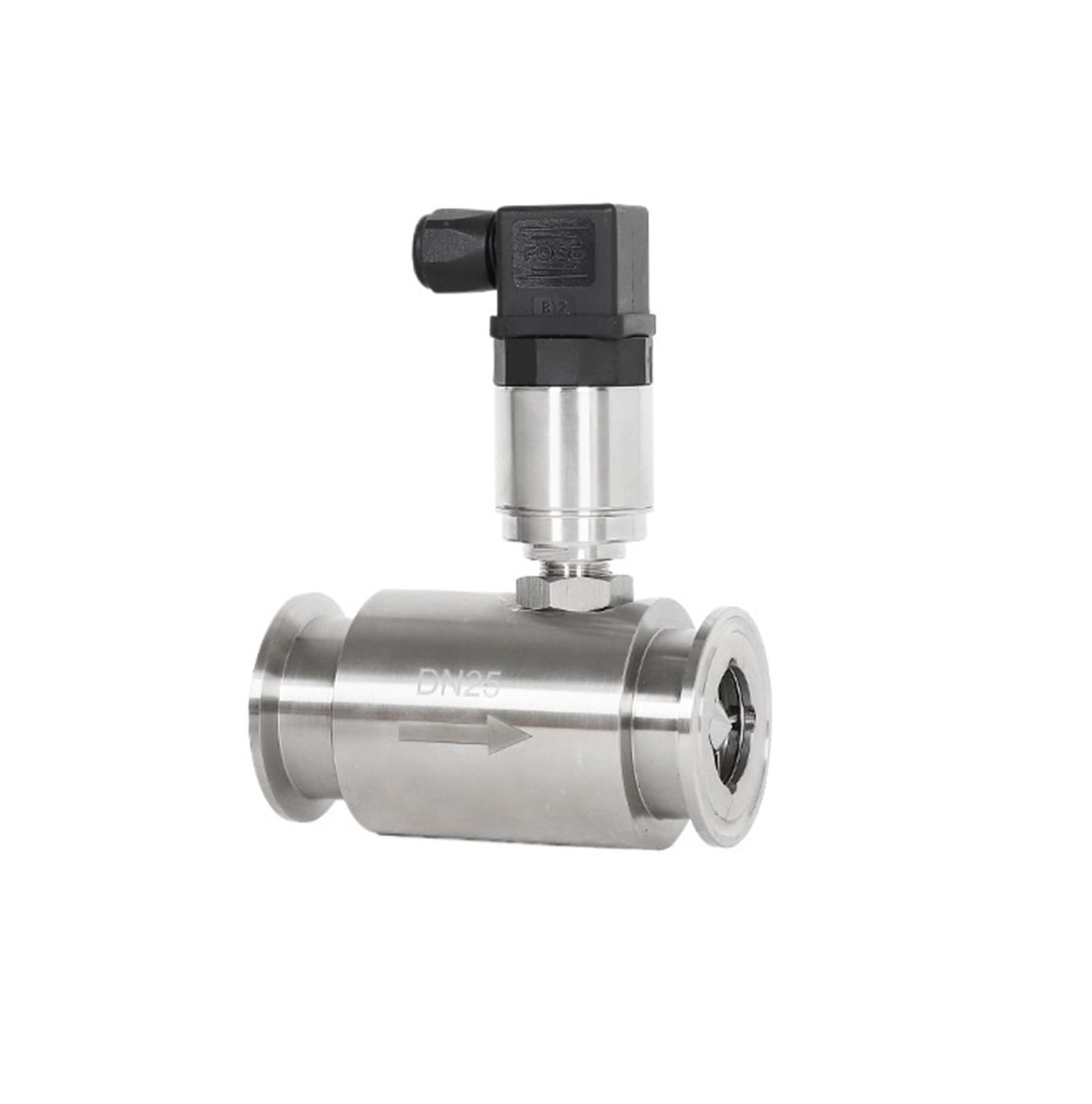 TBZOQAID Flow Meter Liquid Stainless Steel Sensor(DN40 clamp 4-20mA)