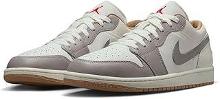 [ナイキ] エア ジョーダン 1 ロー AIR JORDAN 1 LOW セイル/ファイヤーレッド/グレー 553558-169