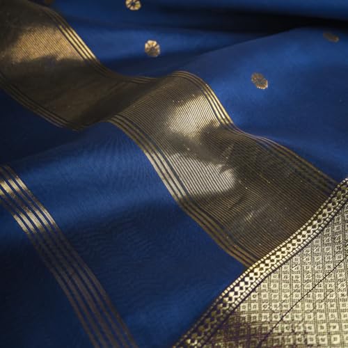Image of South Cotton Gadwal Saree for Women | Celebrity Inspired Traditional Ethnic Wear | Chettinad & Kalyani Cotton Sarees | Soft Cotton Saree with Blouse Piece
