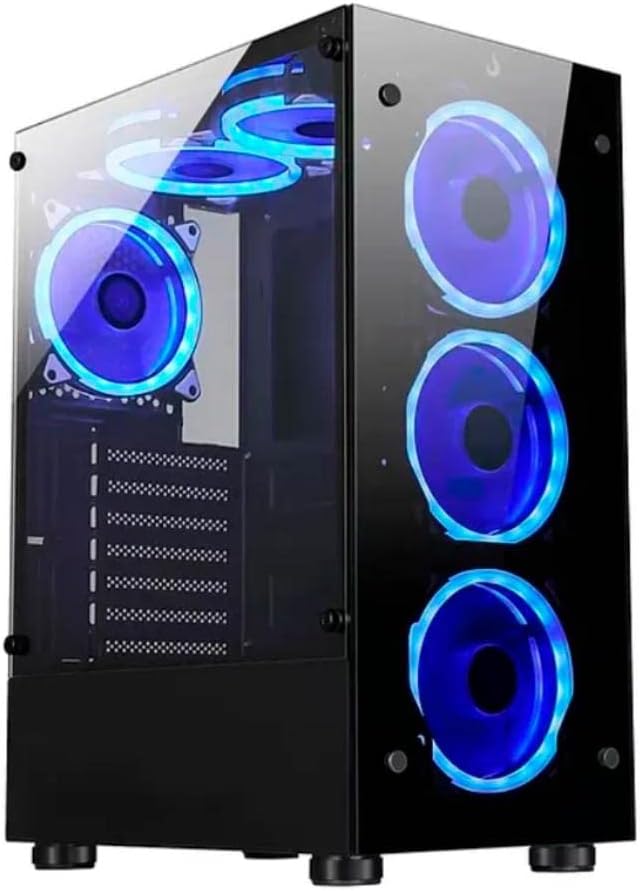 Melhores Gabinetes Gamer Baratos - Rise Mode Glass 06X