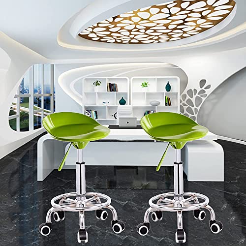 Tabouret de traitement à roulettes et chaise de bar pivotante - 3