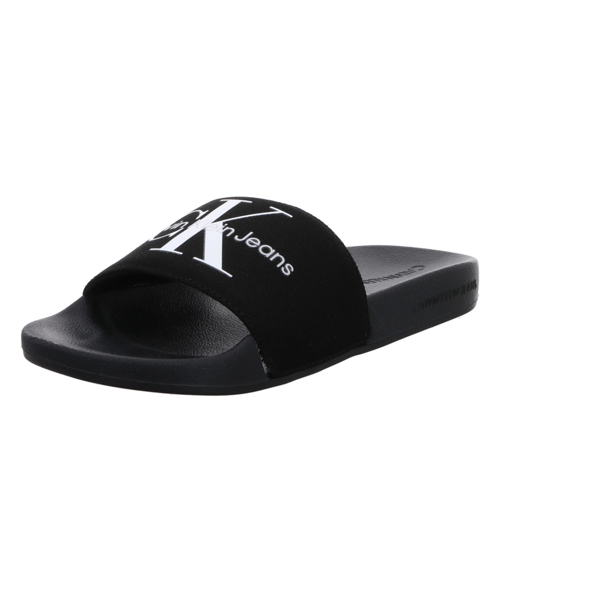 Calvin Klein Slide Monogram Co Mujer Chanclas Mujer
