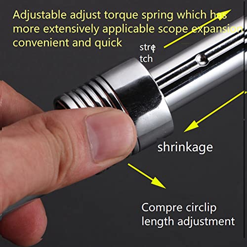 Rheross Chiave a cricchetto regolabile a 72 denti