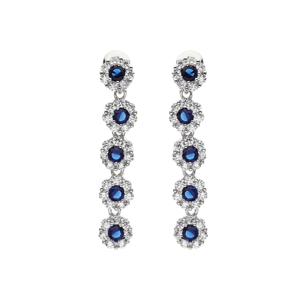 Ottaviani bijoux Orecchini da donna in ottone con cubic zirconia cm 3,6