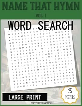 Paperback Name That Hymn Vol. 1 Word Search Puzzles Book