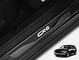 GZBFTDH Edelstahl Schutz Einstiegsleisten Türschweller, Car Zubehör Für Mazda CX-5 CX5 2013-2022 Auto Teile, Beschützer Türschutzleisten Zierleisten Tür Sill