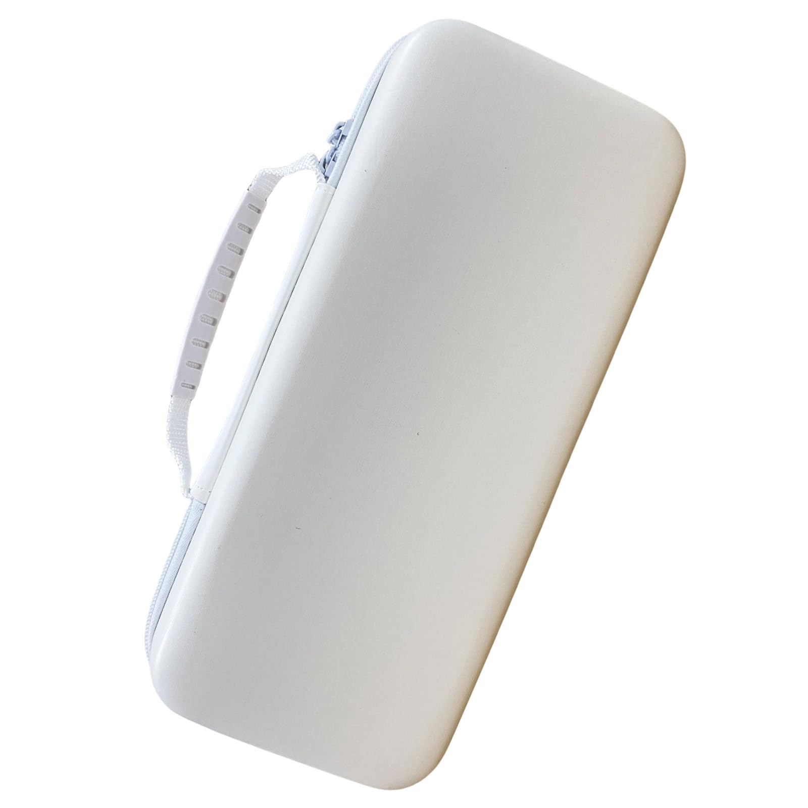 Hzycwgone Custodia per MSI Claw,Viaggio Borsa di Trasporto per MSI Claw A1M Gioco Portatile,Custodia Rigida con Slot per Schede di Gioco & Tasca a Rete per MSI Claw Accessori(Bianco)