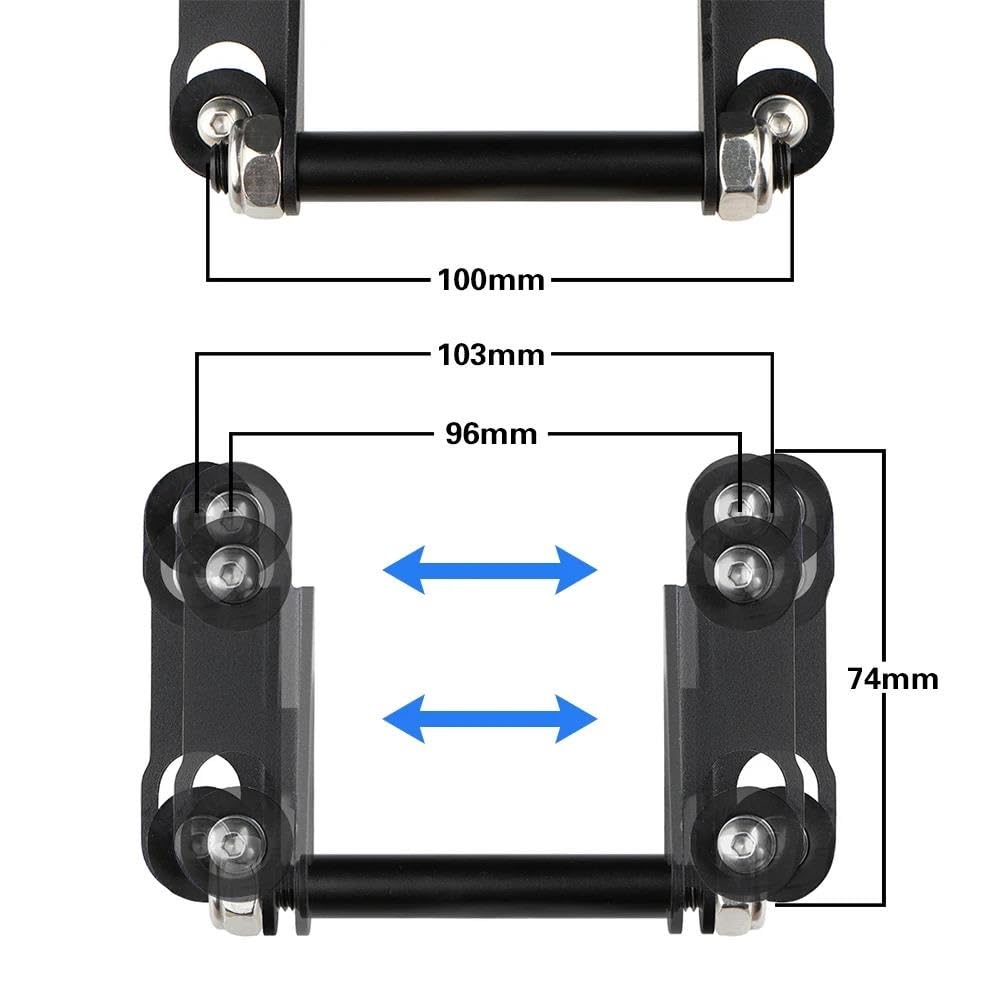 Modifica Moto per B&MW R1200GS OC 2004-2012 R1250GS Adventure 2013-2023 R1200 GS LC Moto Telefono Navigazione Supporto Staffa Antiurto Stand Supporto Telefono Moto